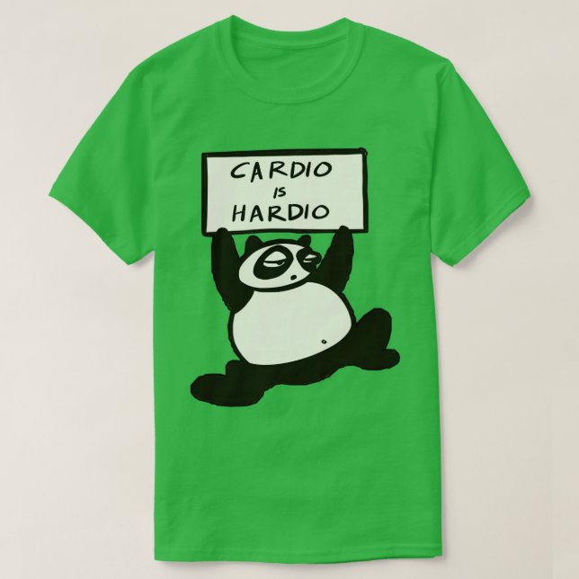 T-shirt Cardio est Hardio 3 (Design devant)