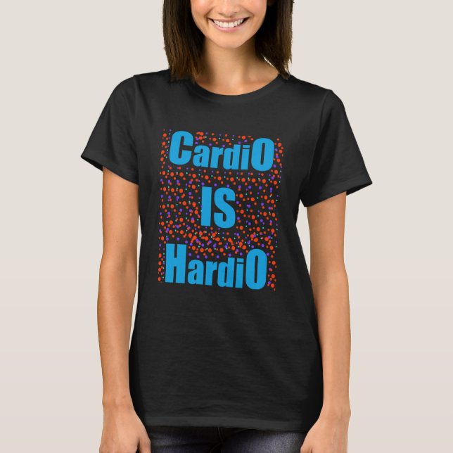 T-shirt Cardio Est Hardio Cardio Runner (Devant)