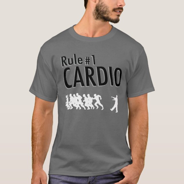 T-shirt Cardio Zombie (Devant)