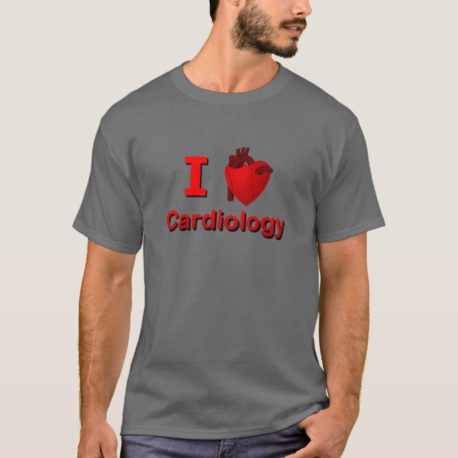 T-shirt Cardiologie I <3 (Devant)