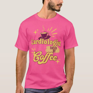 T-shirt Cardiologiste Alimenté Par Le Coeur Cardiaque Addi