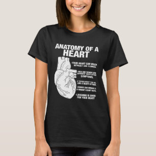 T-shirt Cardiologiste Cool du coeur anatomique