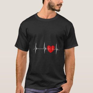 T-shirt Cardiologue He Ekg Hebeat Pulseline Cardiologie