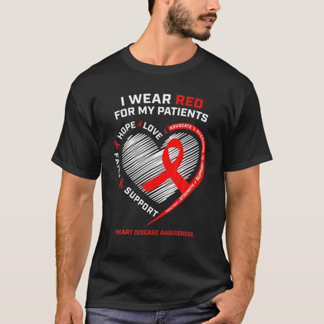 T-shirt Cardiologue infirmière infirmière infirmière Je po (Devant)