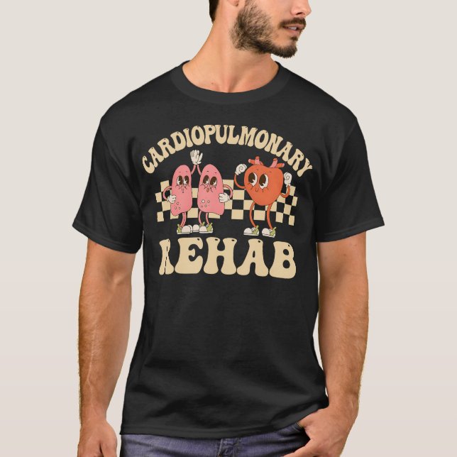 T-shirt Cardiopulmonaire Rehab Infirmière Cardiopulmonaire (Devant)