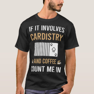 T-shirt Cardiste Cardistique Et Café