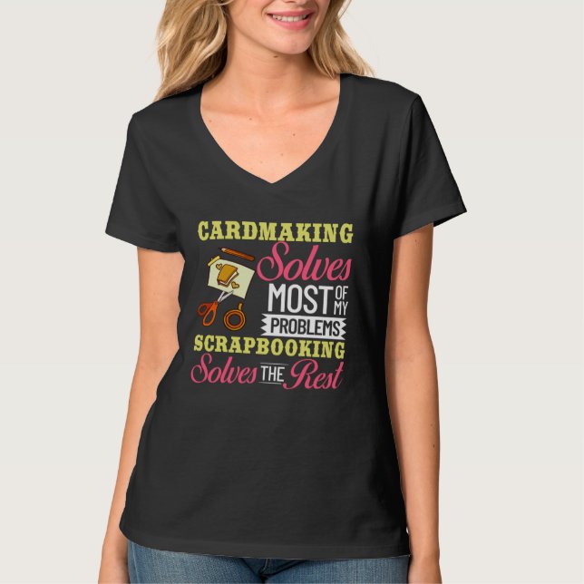 T-shirt Cardmaking Card Maker Stamps Dies Crafting (Devant)