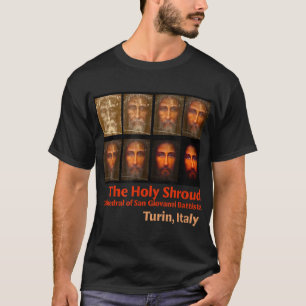 T-shirt Carénage de Turin La Sainte Face de Jésus Phases d