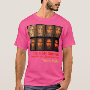 T-shirt Carénage De Turin Visage Saint De Jésus Phases D'E