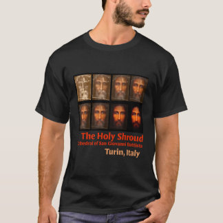 T-shirt Carénage De Turin Visage Saint De Jésus Phases D'E