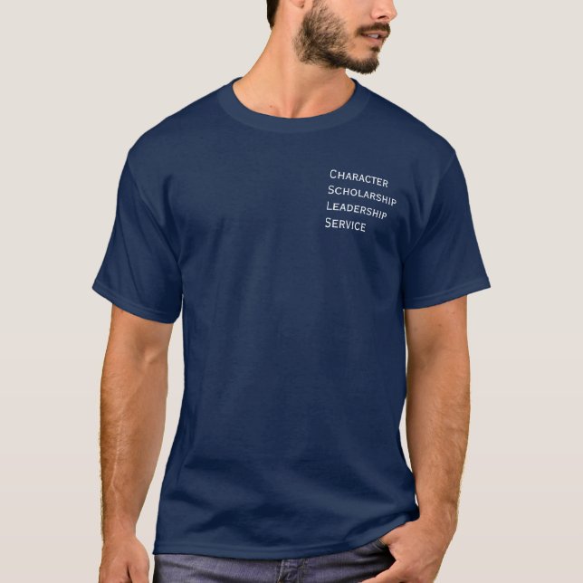T-shirt Carey Goenka - customisé (Devant)