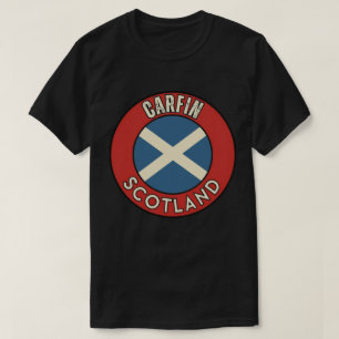 T-shirt Carfin, Écosse