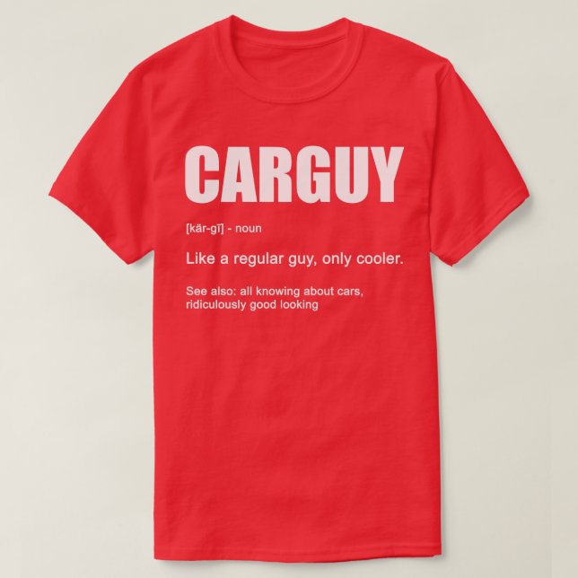 T-shirt Carguy Dark Edition (Design devant)