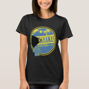 T-shirt Caribbean Bahamas Eleuthera Vintage Vacation Tropi