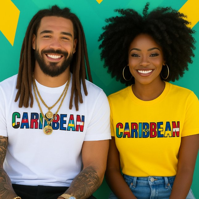 T-shirt Caribbean Flags (Créateur téléchargé)