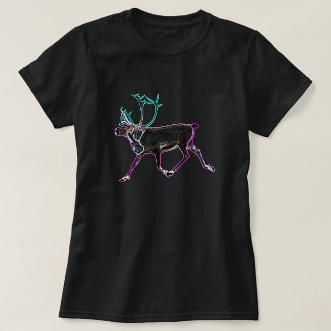 T-shirt Caribou électrique (Design devant)