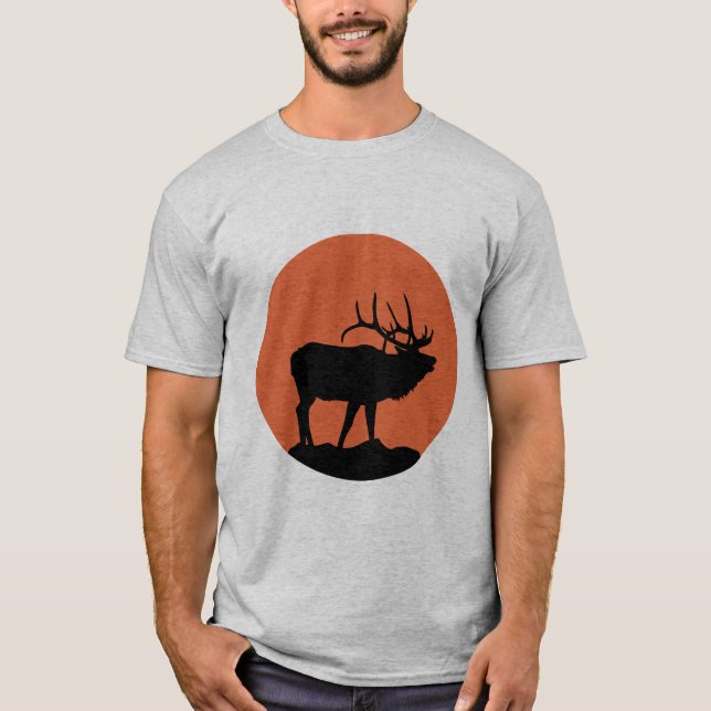 T-shirt Caribou Moon (Devant)