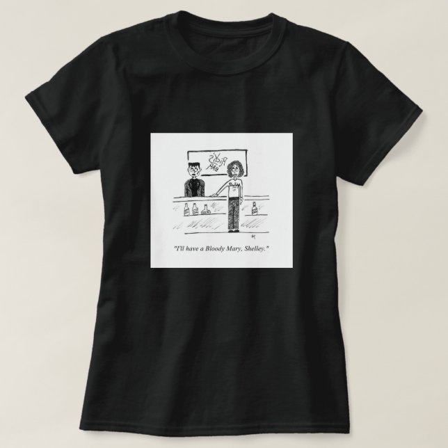 T-shirt caricature à gag (Design devant)