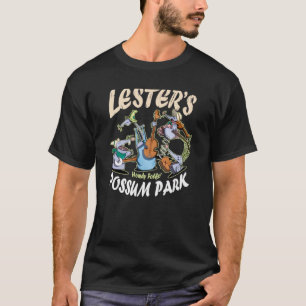 T-shirt Caricature-A-Goofy-Movie-Lester's-Possum-Park—Mari
