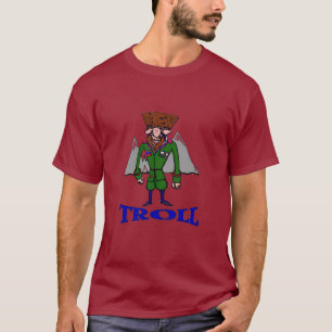 T-shirt caricature à trolls russe