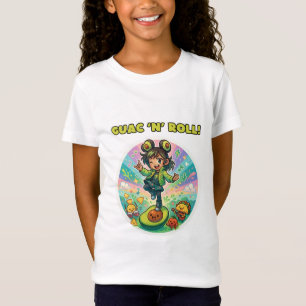 T-Shirt caricature amusante alimentaire chemise enfant