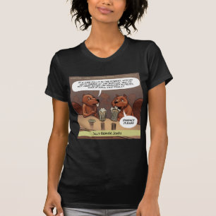 T-shirt Caricature amusante du castor