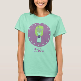 T-shirt Caricature Blonde