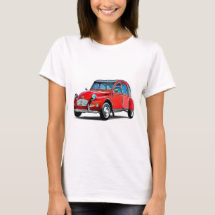 T-shirt Caricature Citroen 2CV