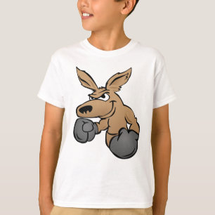 T-shirt Caricature de boxe kangourou