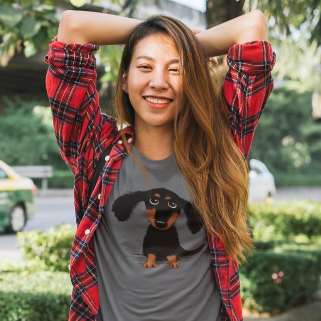 T-shirt Caricature de Chien Chien Chien Chien Chien Mignon (Créateur téléchargé)