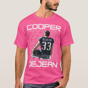 T-shirt Caricature de football Cooper Dejean 33 Phil Kfcd0