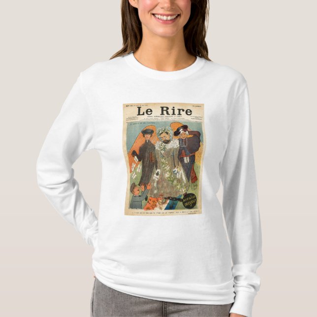 T-shirt Caricature de Joseph Reinach (Devant)