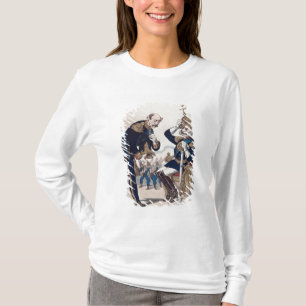 T-shirt caricature de Kaiser Wilhelm de la Prusse