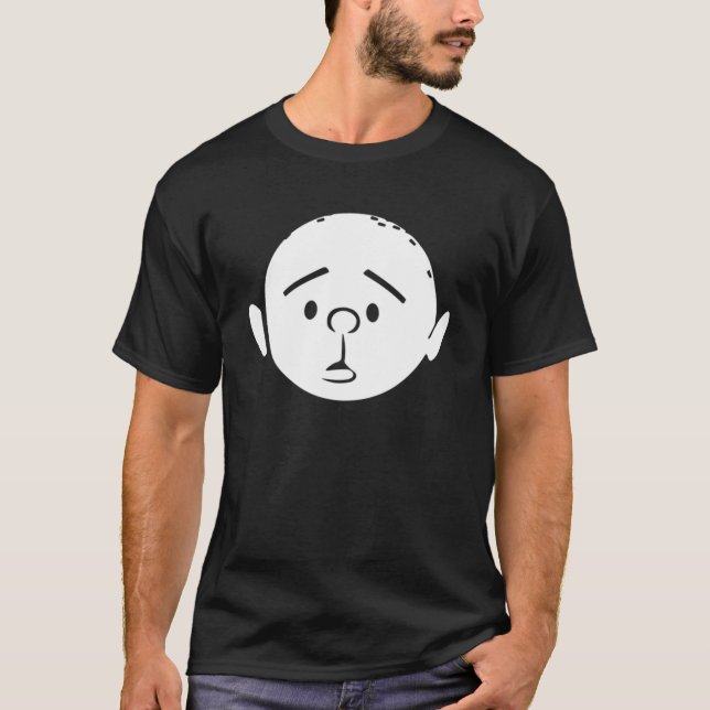 T-shirt Caricature de Karl Pilkington (Devant)