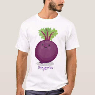 T-shirt Caricature de la cuisine à la racine de betterave 