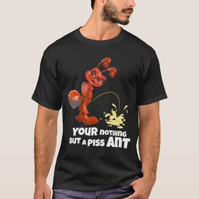 T-shirt Caricature de la fourmi (Devant)