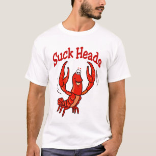 T-shirt Caricature de la langouste (Cajun Crawfish)