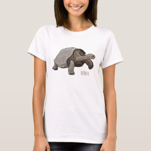 T-shirt Caricature de la tortue des Galapagos