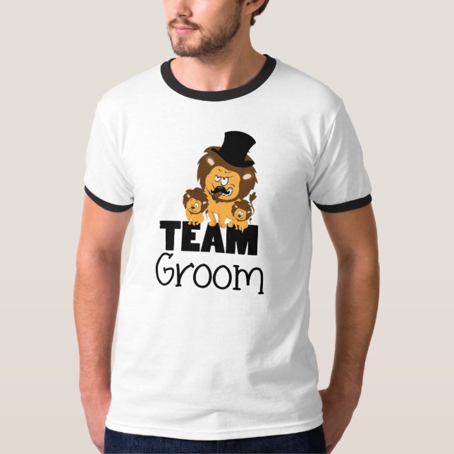 T-shirt Caricature de l'équipe (Devant)