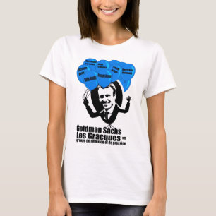 T-shirt Caricature de MACRON - Élections France 2017 - W T