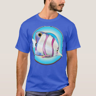 T-shirt Caricature de poisson ange