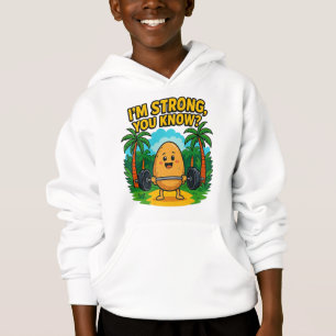 T-shirt caricature de pomme de terre forte - Drôle