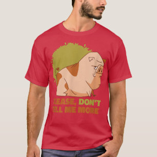 T-shirt Caricature de porc S'il vous plaît ne me dites pas