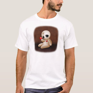 T-shirt Caricature de poupée vaudou en amour