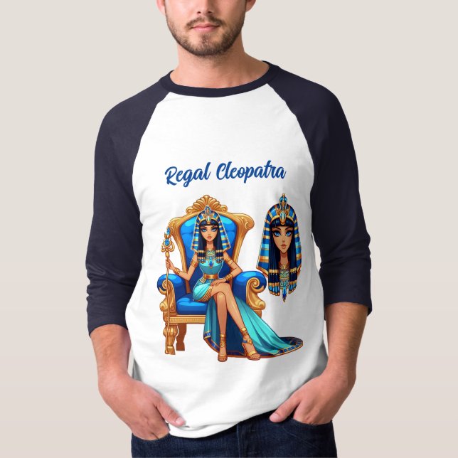 T-shirt Caricature de Regal Cleopatra (Devant)