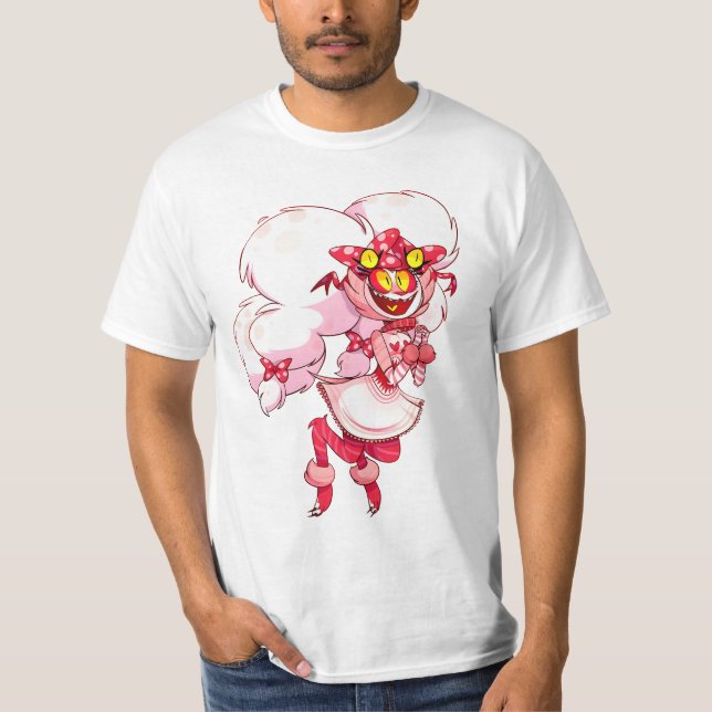 T-shirt Caricature de Vivziepop Helluva, (Devant)