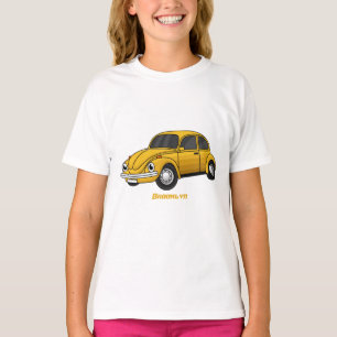 T-shirt Caricature de voiture classique