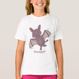 T-shirt Caricature de vol de chauve-souris