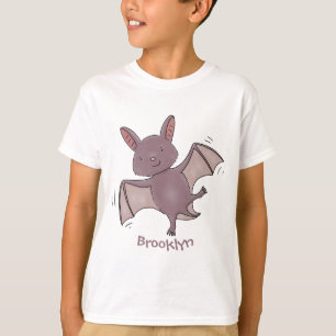 T-shirt Caricature de vol de chauve-souris