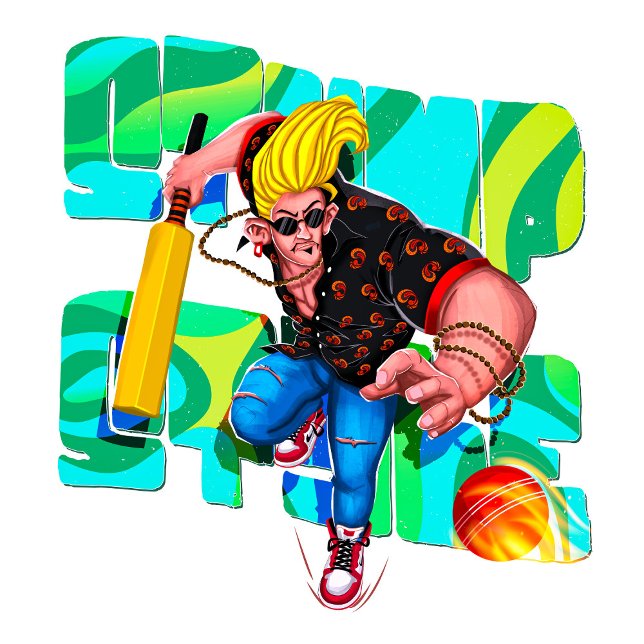 T-shirt Caricature des années 90 Johnny Bravo (Créateur téléchargé)